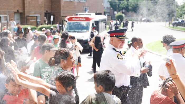 Jumping Up with Toronto Police