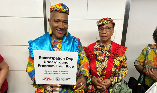 Carnival weekend began with Emancipation ride